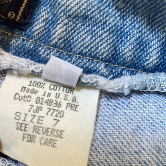 1980 Originals Paris Blues Denim Shorts - Picture 8 of 8